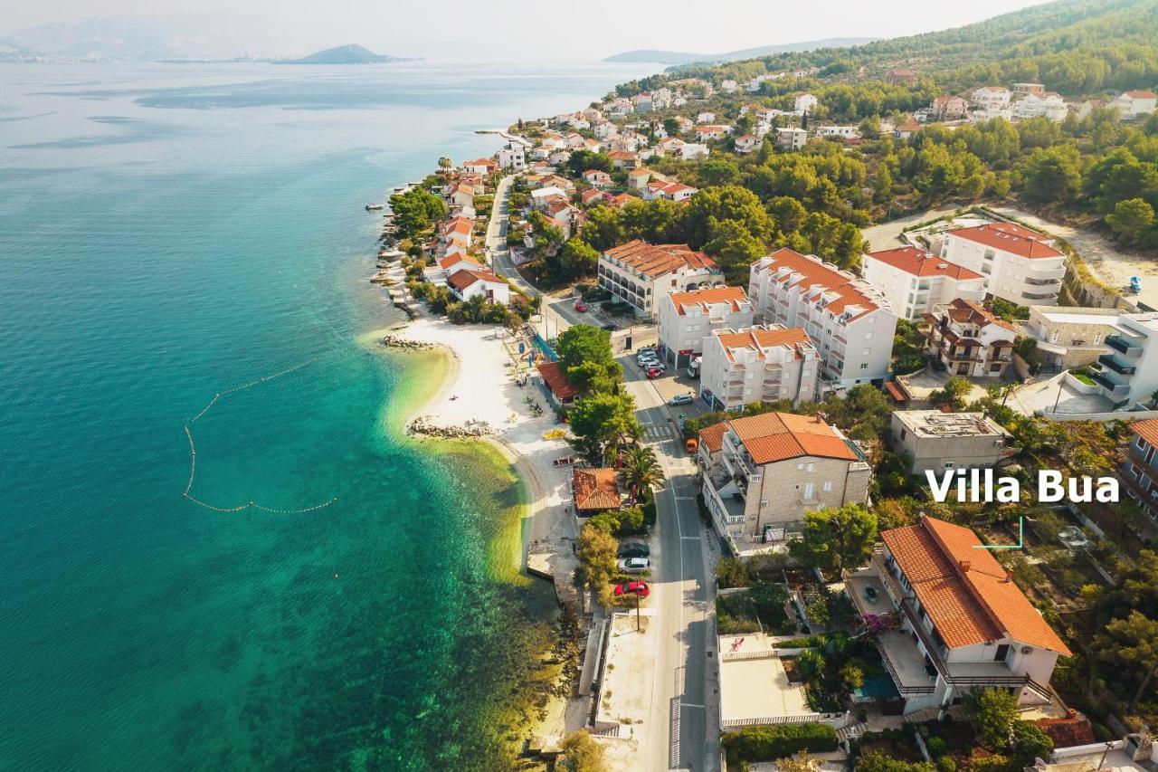 Villa Bua - Beautiful Seafront Apartments Trogir Exterior photo